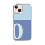 Slim Protection Case［ Original - initial two tone - O blue ］