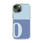 Slim Protection Case［ Original - initial two tone - O blue ］