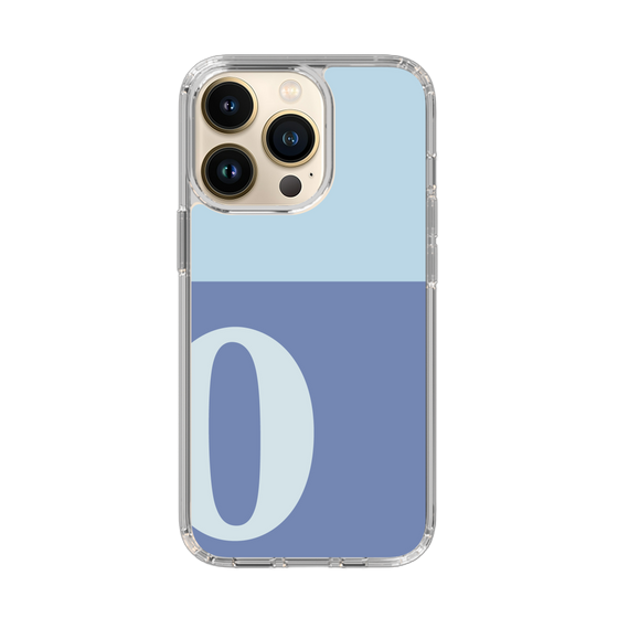 Slim Protection Case［ Original - initial two tone - O blue ］