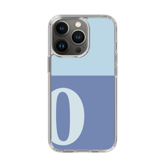 Slim Protection Case［ Original - initial two tone - O blue ］