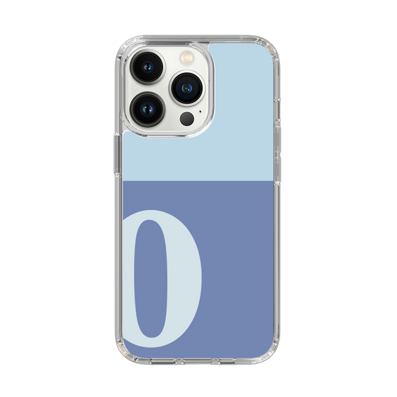 Slim Protection Case［ Original - initial two tone - O blue ］