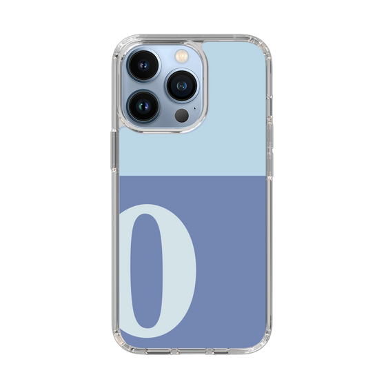 Slim Protection Case［ Original - initial two tone - O blue ］