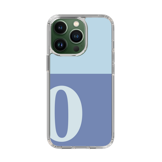 Slim Protection Case［ Original - initial two tone - O blue ］