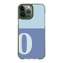 Slim Protection Case［ Original - initial two tone - O blue ］