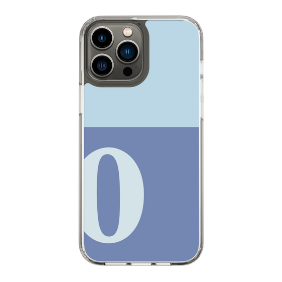 Slim Protection Case［ Original - initial two tone - O blue ］