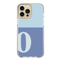 Slim Protection Case［ Original - initial two tone - O blue ］