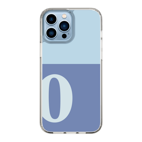 Slim Protection Case［ Original - initial two tone - O blue ］