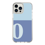 Slim Protection Case［ Original - initial two tone - O blue ］