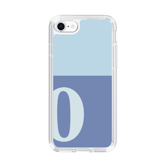 Slim Protection Case［ Original - initial two tone - O blue ］