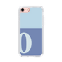 Slim Protection Case［ Original - initial two tone - O blue ］