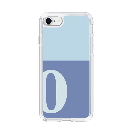 Slim Protection Case［ Original - initial two tone - O blue ］