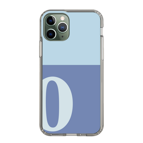 Slim Protection Case［ Original - initial two tone - O blue ］