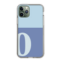 Slim Protection Case［ Original - initial two tone - O blue ］