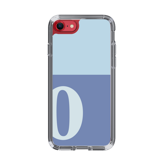 Slim Protection Case［ Original - initial two tone - O blue ］