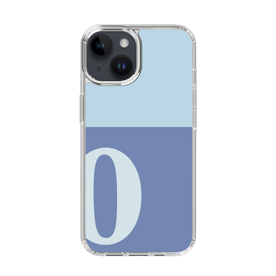 Slim Protection Case［ Original - initial two tone - O blue ］