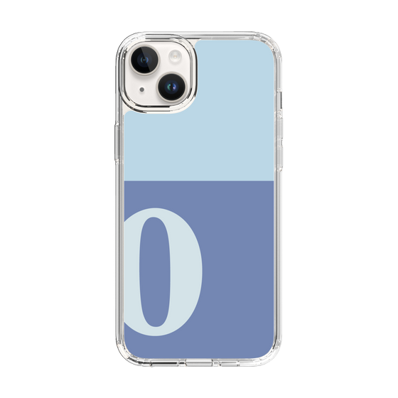 Slim Protection Case［ Original - initial two tone - O blue ］