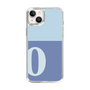 Slim Protection Case［ Original - initial two tone - O blue ］