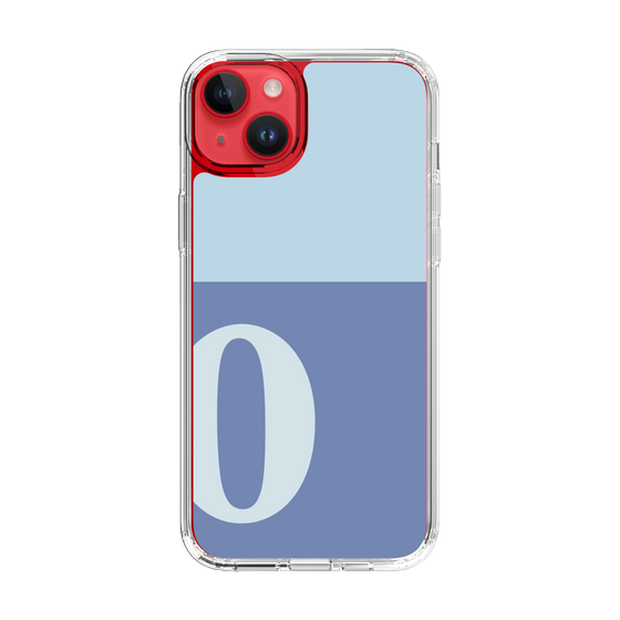 Slim Protection Case［ Original - initial two tone - O blue ］