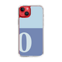 Slim Protection Case［ Original - initial two tone - O blue ］