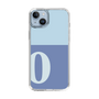 Slim Protection Case［ Original - initial two tone - O blue ］