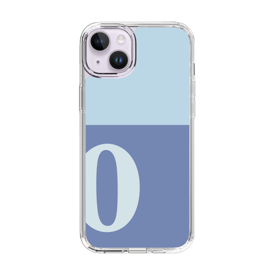 Slim Protection Case［ Original - initial two tone - O blue ］
