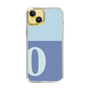 Slim Protection Case［ Original - initial two tone - O blue ］