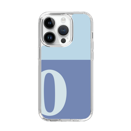 Slim Protection Case［ Original - initial two tone - O blue ］