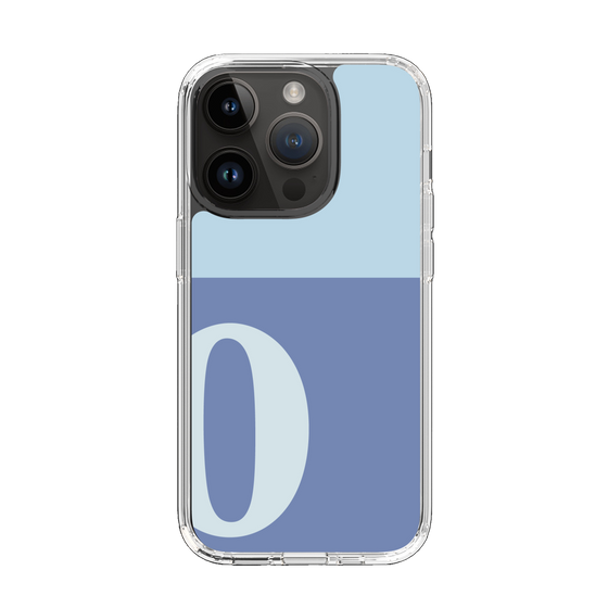 Slim Protection Case［ Original - initial two tone - O blue ］
