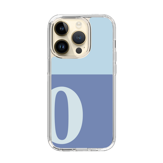 Slim Protection Case［ Original - initial two tone - O blue ］