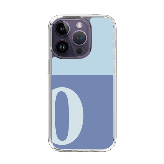 Slim Protection Case［ Original - initial two tone - O blue ］