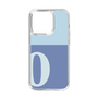 Slim Protection Case［ Original - initial two tone - O blue ］