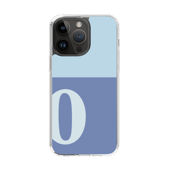 Slim Protection Case［ Original - initial two tone - O blue ］