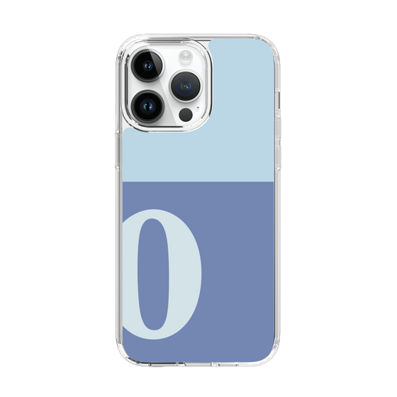 Slim Protection Case［ Original - initial two tone - O blue ］