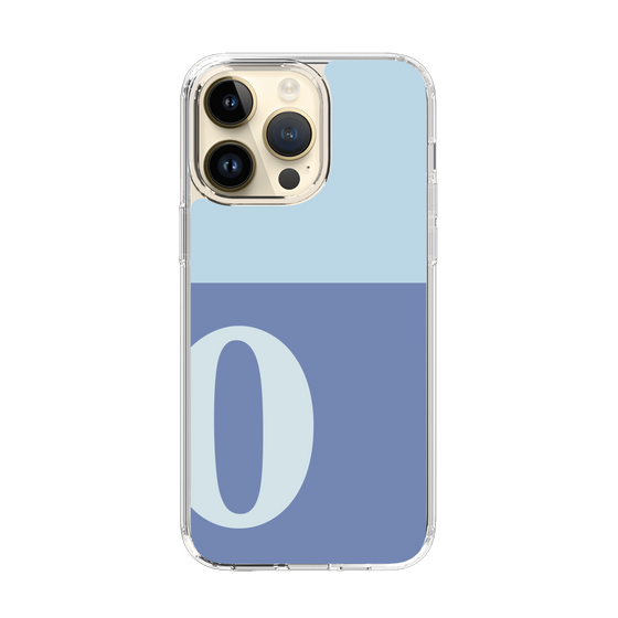 Slim Protection Case［ Original - initial two tone - O blue ］