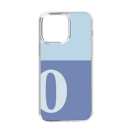 Slim Protection Case［ Original - initial two tone - O blue ］