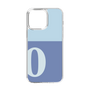 Slim Protection Case［ Original - initial two tone - O blue ］