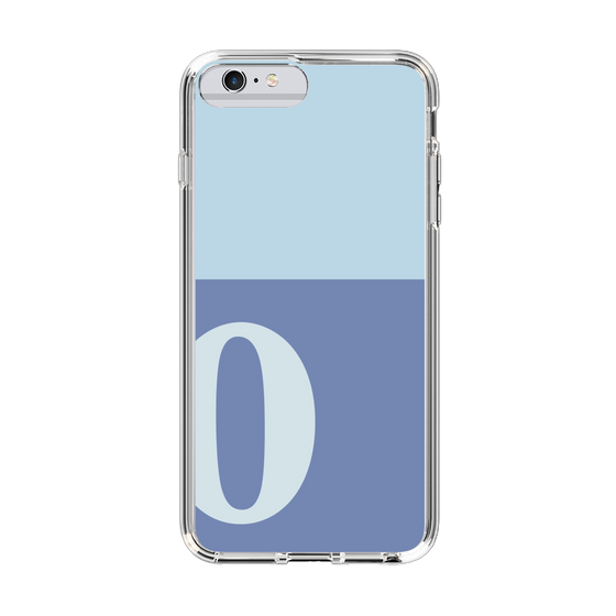 Slim Protection Case［ Original - initial two tone - O blue ］