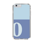Slim Protection Case［ Original - initial two tone - O blue ］