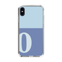 Slim Protection Case［ Original - initial two tone - O blue ］