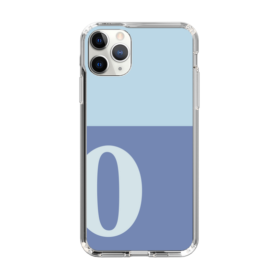 Slim Protection Case［ Original - initial two tone - O blue ］