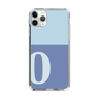 Slim Protection Case［ Original - initial two tone - O blue ］