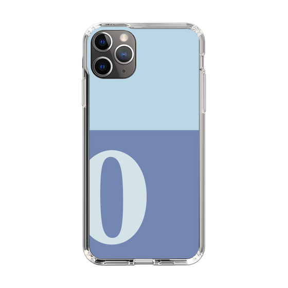 Slim Protection Case［ Original - initial two tone - O blue ］