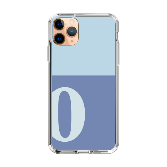 Slim Protection Case［ Original - initial two tone - O blue ］