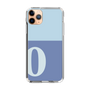 Slim Protection Case［ Original - initial two tone - O blue ］