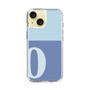 Slim Protection Case［ Original - initial two tone - O blue ］