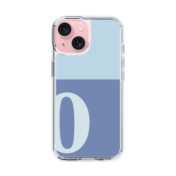 Slim Protection Case［ Original - initial two tone - O blue ］