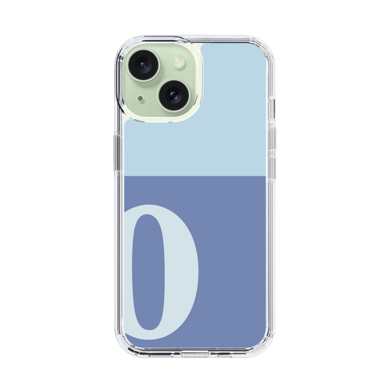 Slim Protection Case［ Original - initial two tone - O blue ］