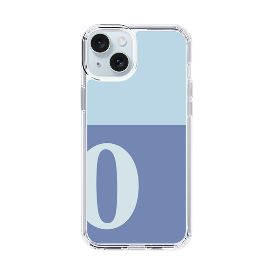 Slim Protection Case［ Original - initial two tone - O blue ］