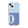 Slim Protection Case［ Original - initial two tone - O blue ］