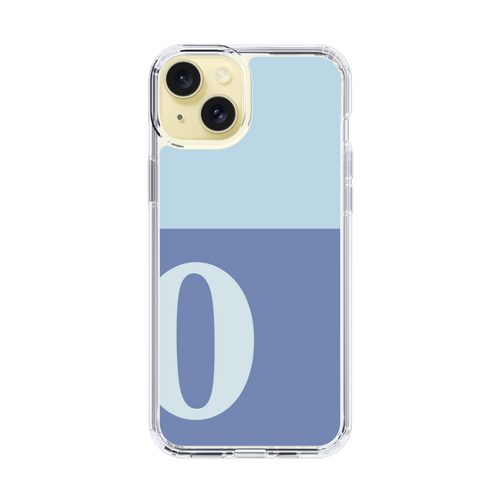 Slim Protection Case［ Original - initial two tone - O blue ］